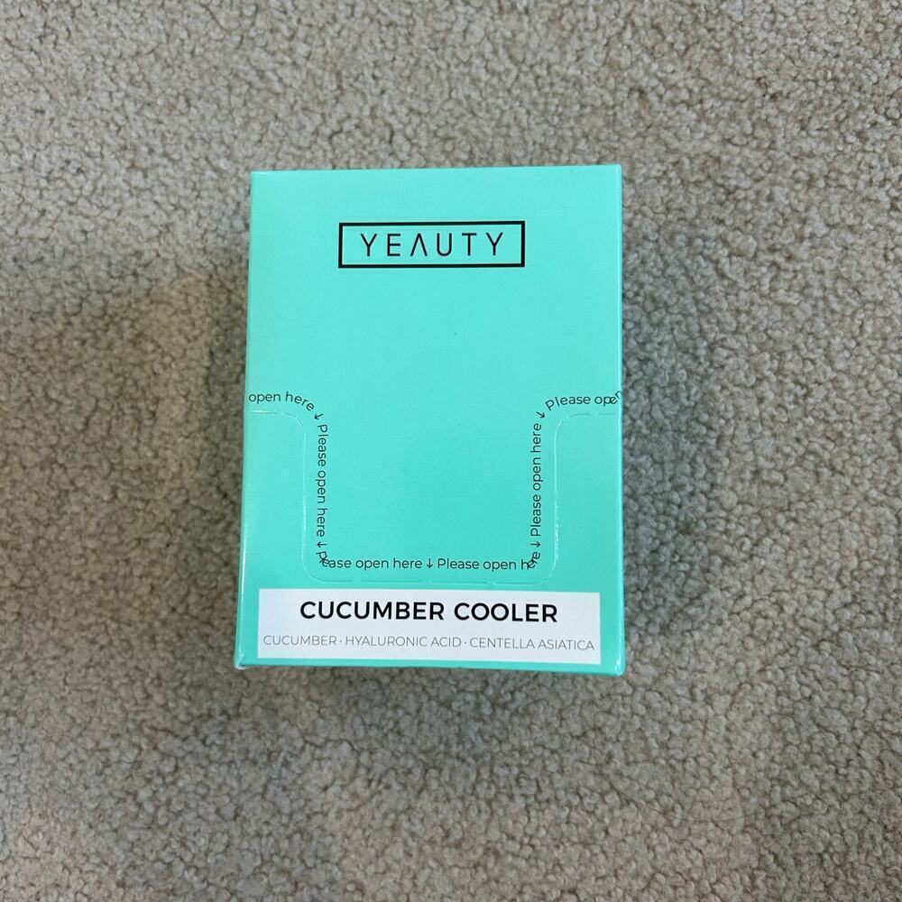 NEW Yeauty Deep Hydration Box Of 25 Pair Hydro Gel Eye Pad Masks Hydrate Refresh